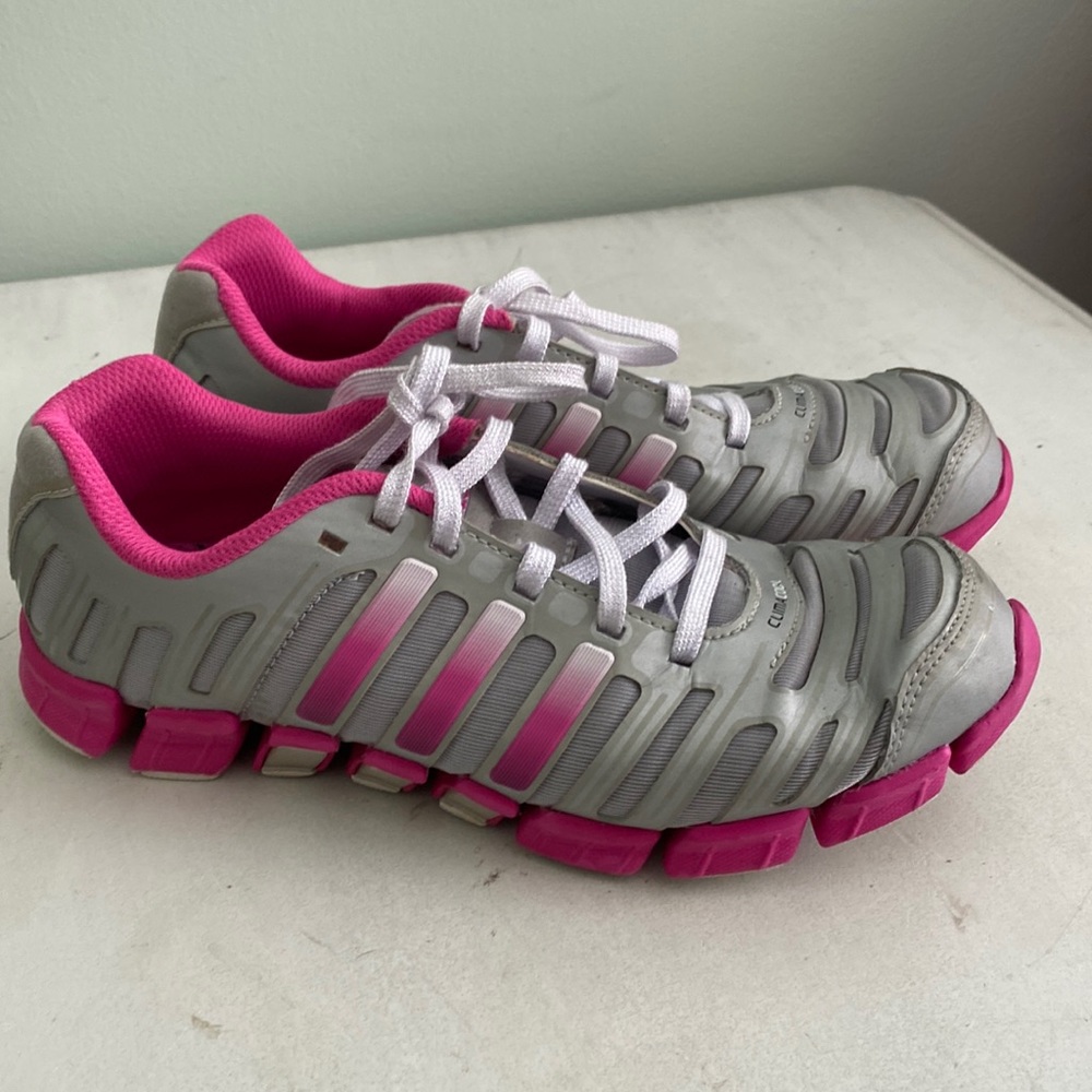 Adidas Climacool grey/ pink shoes